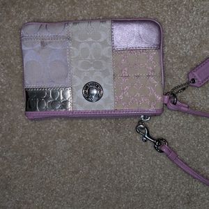 Purple Mini Coach Purse!!